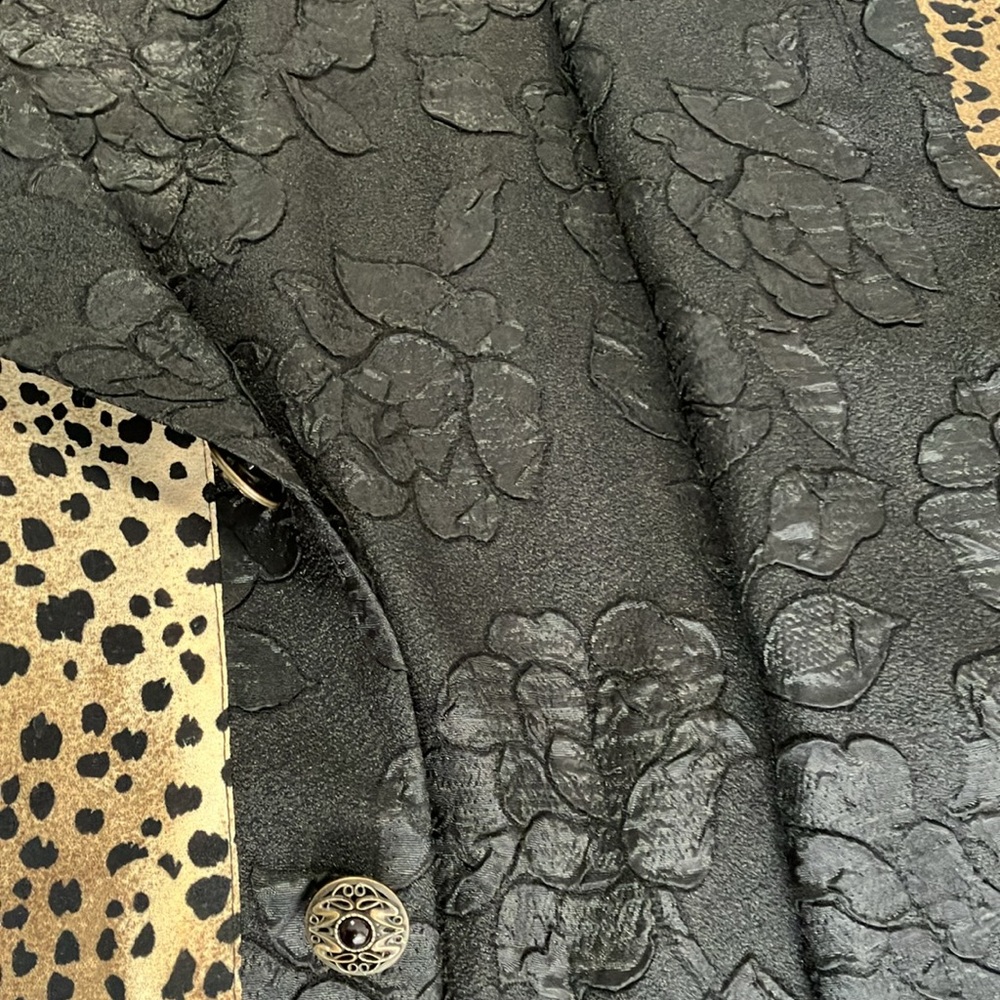 Leopard Print And Ddmask Reversible Jacket - image 6